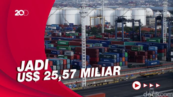 BPS Catat Nilai Ekspor Juli 2022 Turun 2,20% mom