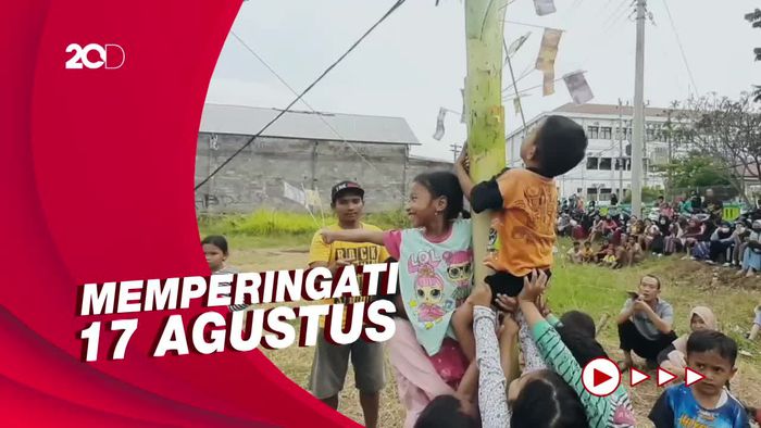 Kemeriahan Lomba Panjat Pohon Pisang untuk Anak di Karanganyar 