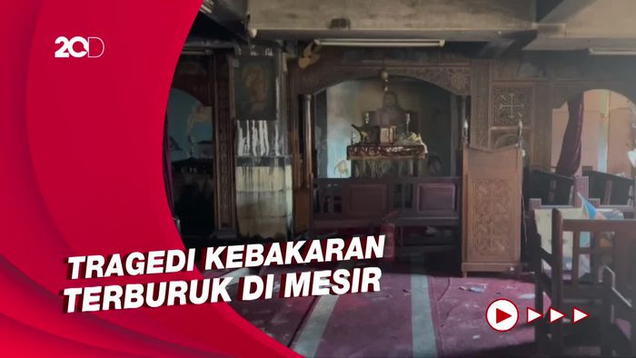 Penyebab Kebakaran di Gereja Mesir yang Tewaskan 40 Orang Masih Diselidiki