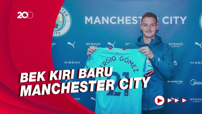 Sergio Gomez ke City, Jebolan Akademi Barcelona-Asuhan Vincent Kompany