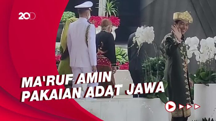 Jokowi Hadir di Sidang Tahunan MPR Pakai Baju Adat Paksian