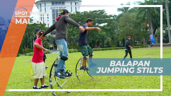 Jumping Stilts, Permainan Seru dengan Mengandalkan Keseimbangan, Malang