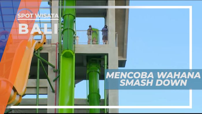 Smash Down, Wahana Seru yang Butuh Keberanian Ekstra, Bali