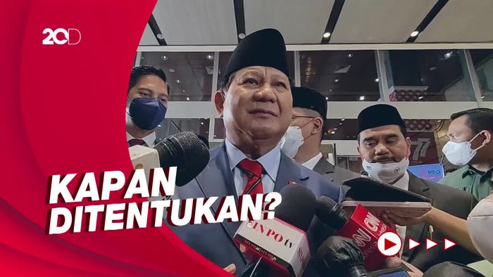 Respons Prabowo soal Capres Koalisi Gerindra-PKB: Ojo Kesusu