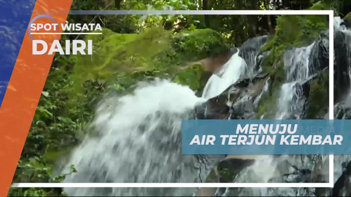 Air Terjun Kembar, Menuju Air Terjun di Kawasan Taman Simalem, Dairi