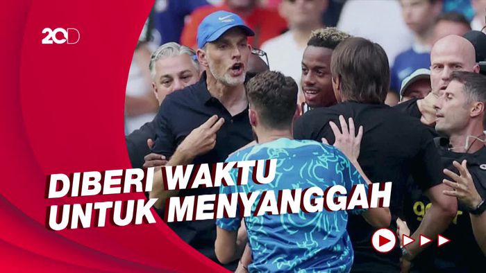 Tuchel dan Conte Didakwa Perilaku Tak Pantas oleh FA