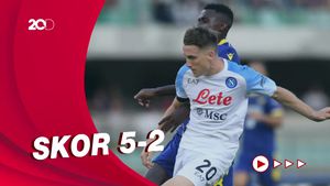 Napoli Menang Telak Atas Verona