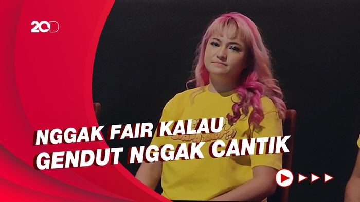 Marshanda Ingatkan Wanita untuk Pede Meski Punya Badan Gemuk