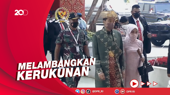 Mengenal Baju Adat Paksian yang Dikenakan Jokowi di Sidang Tahunan MPR