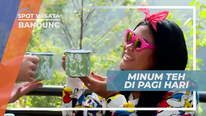 Menikmati Kehangatan Teh di Pagi Hari, Dusun Bambu Lembang Bandung