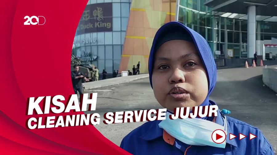 Cleaning Service Trans Mall Temukan Rp 34 Juta di Toilet