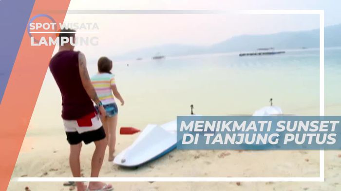 Menikmati Panorama Matahari Terbenam di Tanjung Putus Lampung