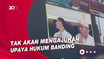 Putra Siregar dan Rico Valentino Ikhlas Divonis 6 Bulan Penjara