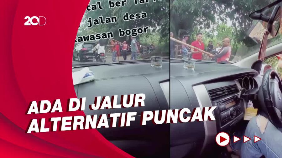 Viral Pungli Modus Buka Tutup Portal Jalan di Bogor