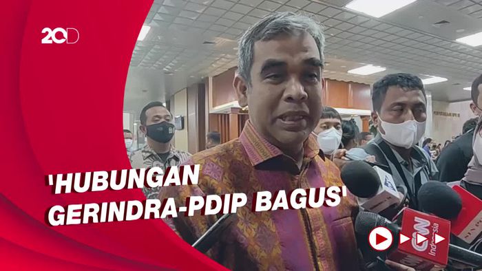 Gerindra Bakal Bertemu PDIP Bicara Persatuan di 2024