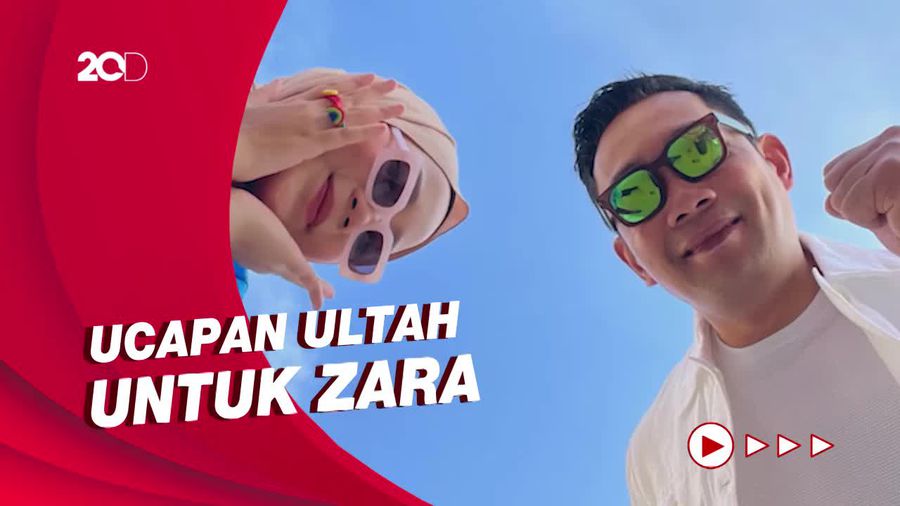 Momen Gemas Ridwan Kamil dan Sang Putri Foto ala Seventeen