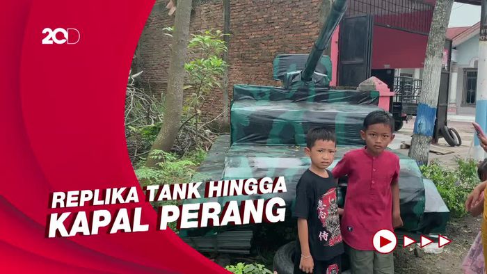 Kreasi Desa Kolam Deli Serdang Rayakan HUT ke-77 RI