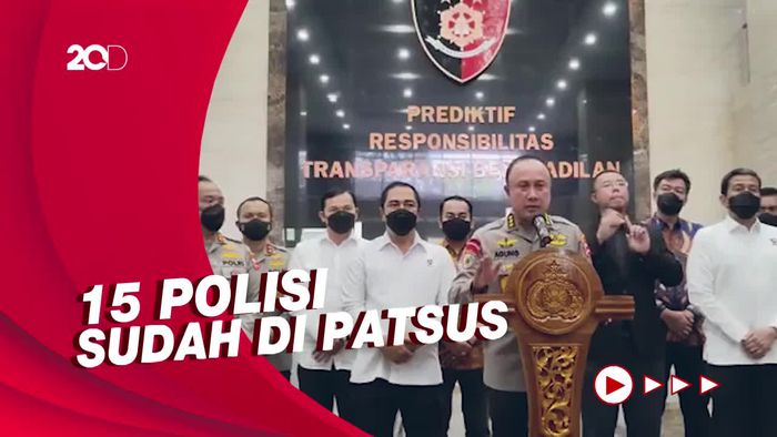 83 Polisi Diperiksa Terkait Kasus Brigadir J, 35 Direkomendasi Dikurung