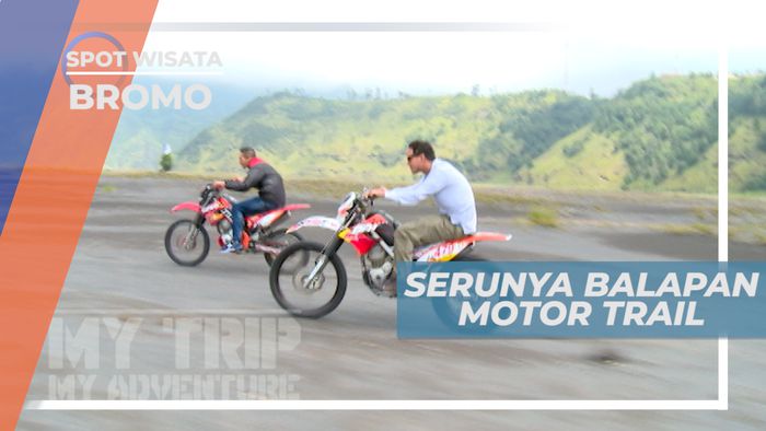 Adu Cepat Tancap Gas di Trek Pasir yang Menantang, Bromo