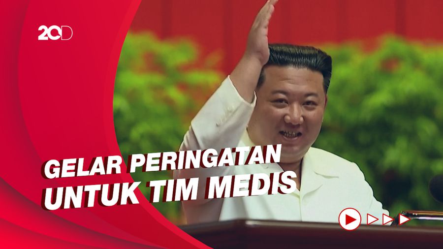 Kim Jong Un Apresiasi Petugas Medis Usai Klaim Menang Lawan Covid-19