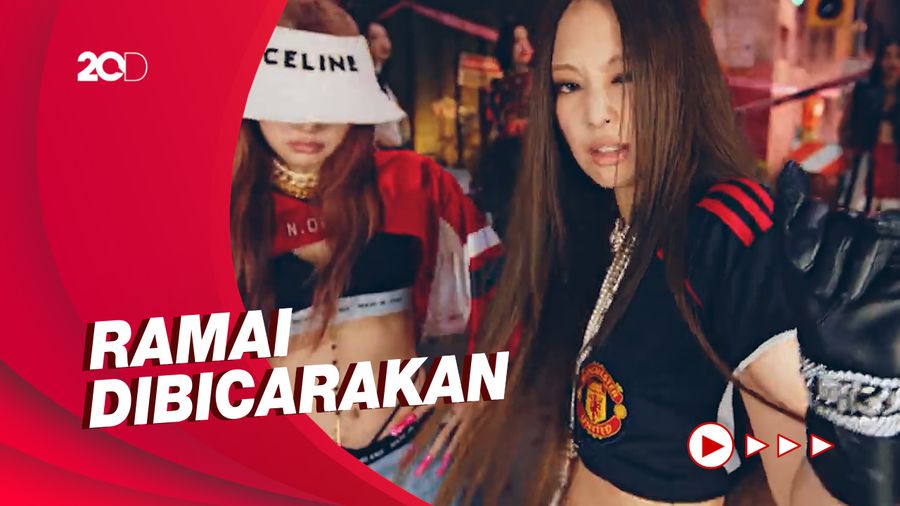Trending! Jennie BLACKPINK Pakai Baju MU di MV Pink Venom
