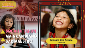 Quinnara Jiva, Pianis Cilik Bak Maestro