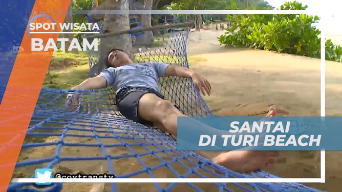 Menikmati Pemandangan Indah Lepas Pantai di Sore Hari, Batam