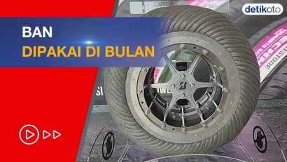 Melihat Ban yang Bisa Dipakai di Bulan, Wujudnya Mejeng di GIIAS 2022