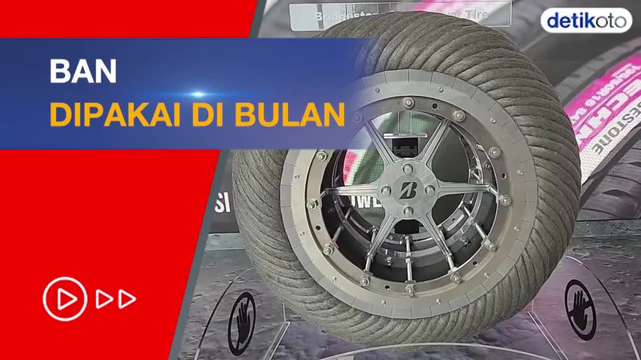 Melihat Ban yang Bisa Dipakai di Bulan, Wujudnya Mejeng di GIIAS 2022
