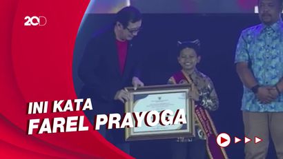 Farel Prayoga yang Kini Dinobatkan Sebagai Duta KI