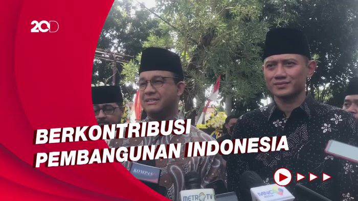 Raut Kesedihan Anies-AHY Kenang Sosok Ayah Emil Dardak