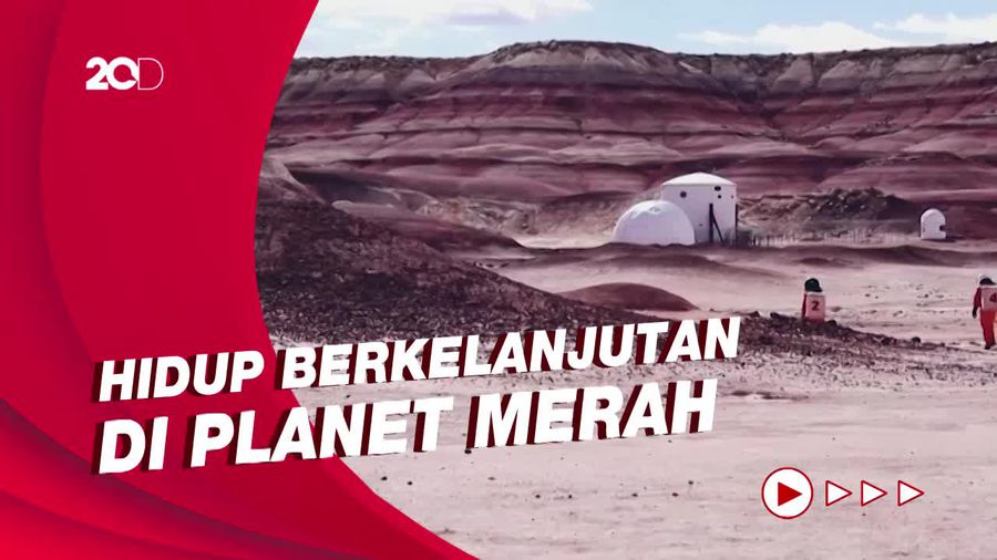 Penampakan Rumah yang Dirancang untuk Hidup di Mars