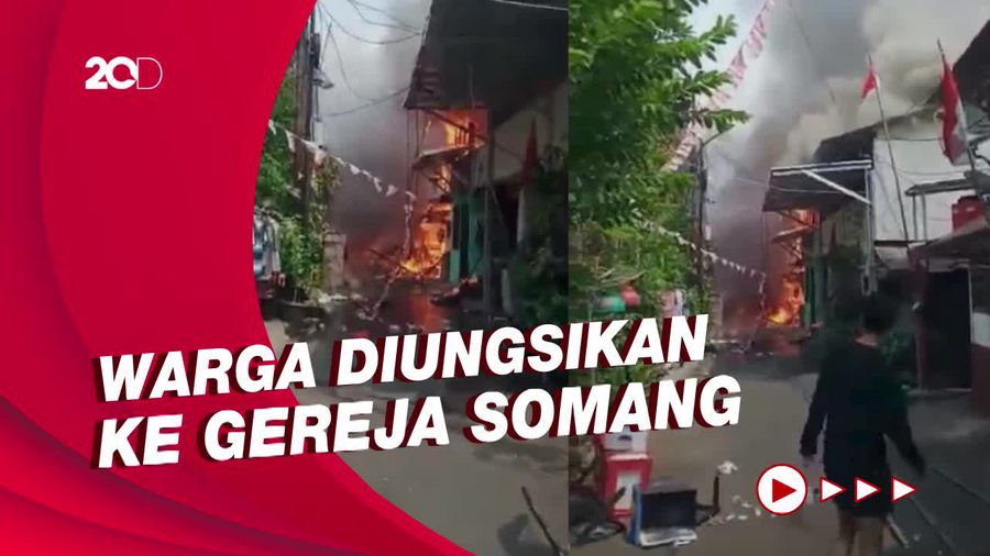 120 Keluarga Terdampak Kebakaran Simprug, Polisi Selidiki Penyebabnya