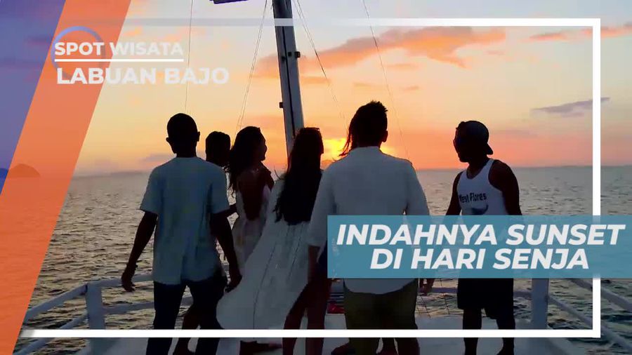 Menikmati Indahnya Panorama Matahari Tenggelam di Dermaga Putih Labuan Bajo