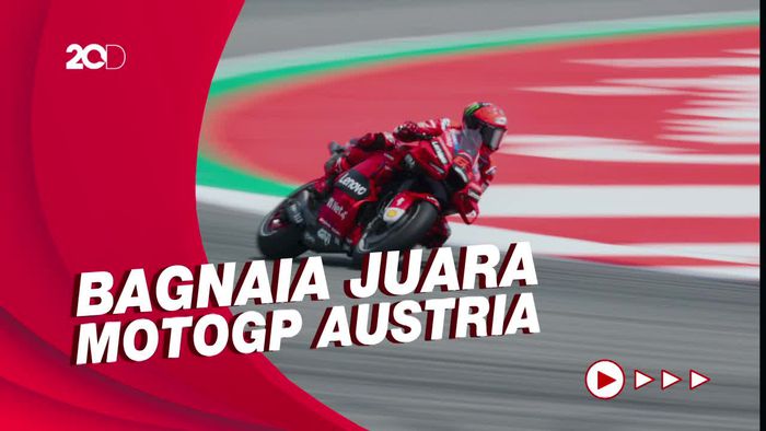 Bagnaia Raih 3 Kemenangan Beruntun, Kini di MotoGP Austria