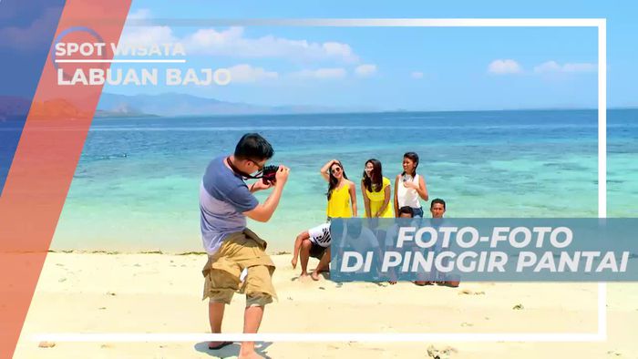 Mengabadikan Momen di Tepi Pantai Pulau Kelor Labuan Bajo