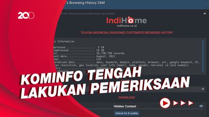 Data Pelanggan IndiHome Diduga Bocor dan Diperjualbelikan di Situs Bjorka