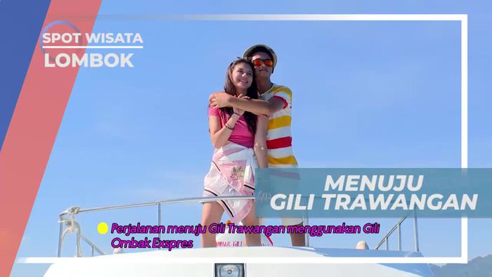Berperahu Menuju Gili Trawangan Lombok Nusa Tenggara Barat