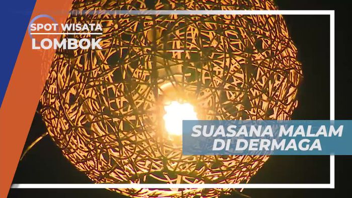 Menikmati Suasana Malam di Dermaga, Gili Trawangan Lombok