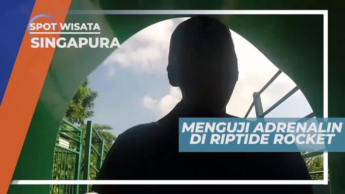 Uji Adrenalin di Wahana Riptide Rocket Singapura