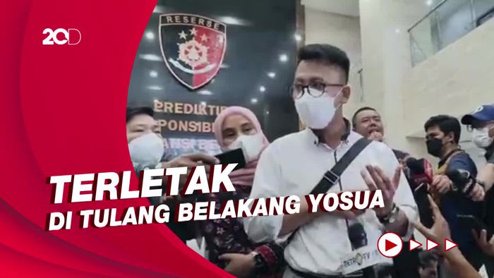 Hasil Autopsi Brigadir J: 4 Tembakan Keluar, 1 Peluru Bersarang