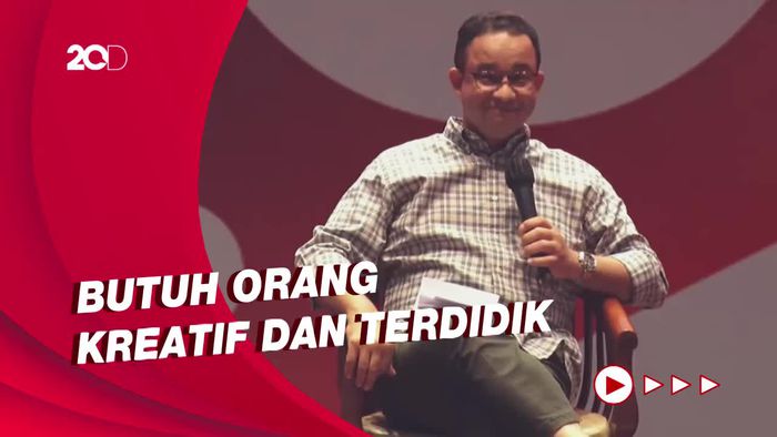 Anies Rayu Milenial Jadi PNS DKI, Jamin Gajinya Lebih Besar dari Swasta