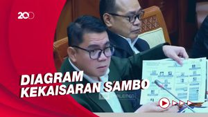 Anggota DPR Tunjukkan Diagram Kekaisaran Ferdy Sambo saat Rapat dengan Mahfud