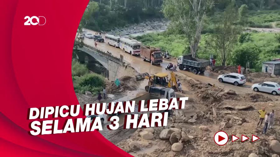 Banjir Bandang di India, 40 Orang Tewas