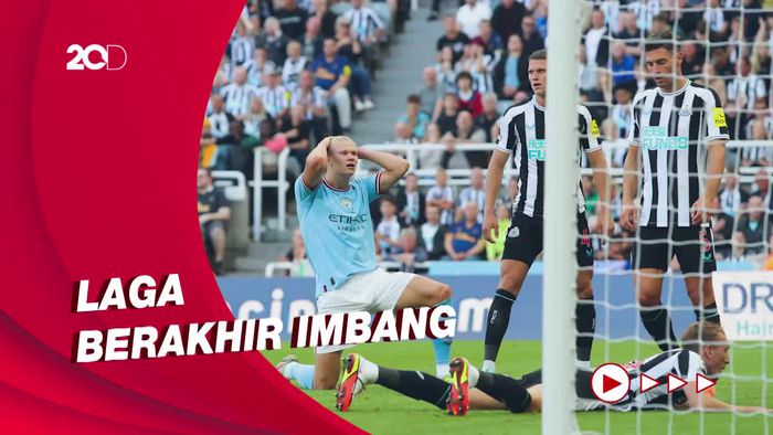 Newcastle Vs Man City Hujan Enam Gol