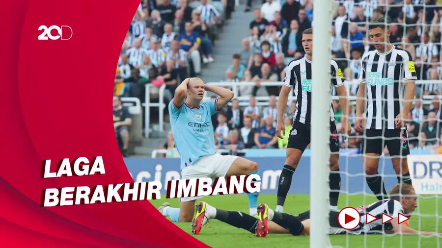 Newcastle Vs Man City Hujan Enam Gol