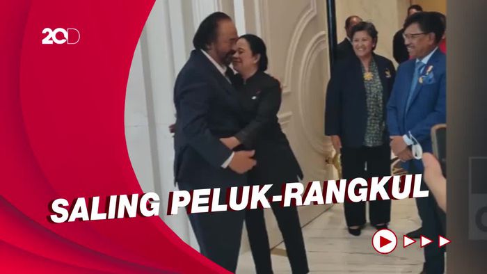 Momen Keakraban Paloh-Puan di NasDem Tower