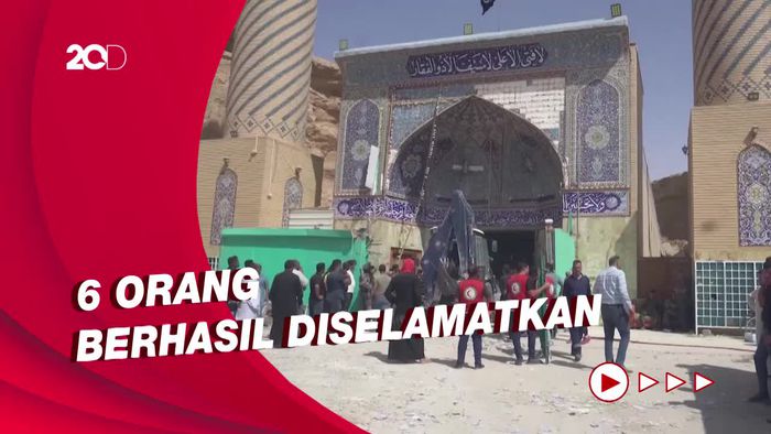 Tanah Longsor Hancurkan Sebuah Kuil Muslim Syiah di Irak, 4 Orang Tewas