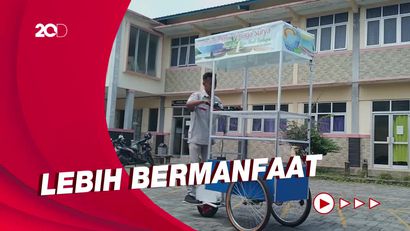 Keren! Siswa SMK Korpri Ciptakan Tricycle Tenaga Surya
