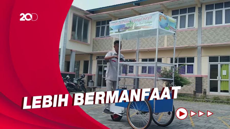 Keren! Siswa SMK Korpri Ciptakan Tricycle Tenaga Surya